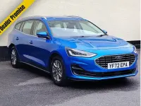 Used Ford Focus Titanium 125 HP (91 kW) 2023 Blue Estate