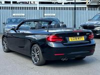 Usado BMW 220 Sport Line 181 HP (133 kW) 2019 Preto Cabrios