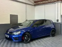 Used VW Golf VII R 2015 Blue Hatchback