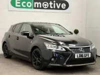 Used Lexus CT200h Sport Line 2016 Black Hatchback