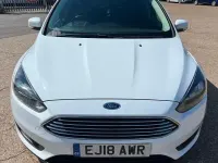 Used Ford Focus Zetec 2018 White Estate