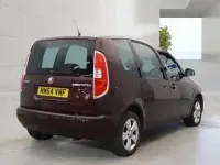 Used Skoda Roomster SE 105 HP (77 kW) 2014 Maroon MPV