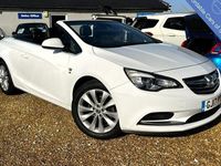 Used Vauxhall Cascada Elite 140 HP (102 kW) 2017 White Cabriolet