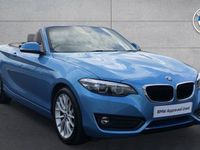 Usado BMW 218 Comfort Edition 150 HP (110 kW) 2019 Azul Cabrios