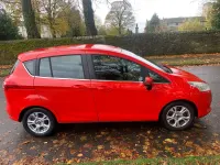 Used Ford B-MAX Zetec 90 HP (66 kW) 2014 Red MPV