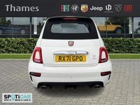 Used Abarth 595C Turismo 165 HP (121 kW) 2021 White Cabriolet