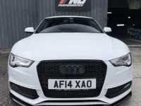 Used Audi A5 Black Edition 245 HP (180 kW) 2014 White Coupe