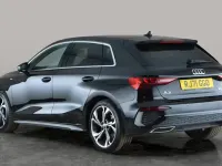 Used Audi A3 Sportback S-Line 110 HP (80 kW) 2022 Black Hatchback