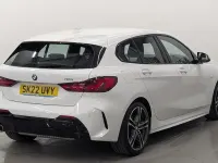 Used BMW 118 M Sport 136 HP (100 kW) 2022 Alpine white Hatchback