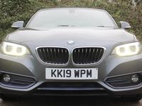 Used BMW 218 Sport Line 2019 Grey Cabriolet
