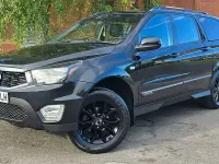 Used SsangYong Musso 178 HP (130 kW) 2017 Black Pickup