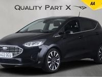 Used Ford Fiesta Titanium 125 HP (91 kW) 2022 Black Hatchback