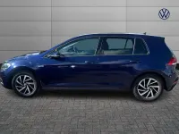 Used VW Golf VII Match 130 HP (95 kW) 2019 Blue Hatchback