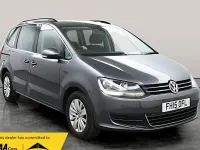 Used VW Sharan SE 140 HP (102 kW) 2015 Grey MPV