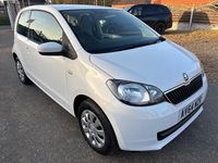 Gebraucht Skoda Citigo SE 2015 Weiß Kleinwagen