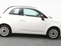 Used Fiat 500C Red 70 HP (51 kW) 2023 White Cabriolet