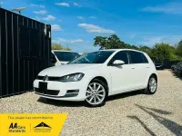 Used VW Golf VII Highline 122 HP (89 kW) 2016 White Hatchback