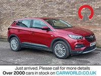 Used Vauxhall Grandland X Business Edition 130 HP (95 kW) 2019 Red SUV