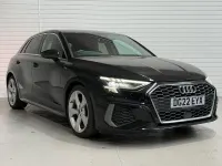 Usado Audi A3 S-Line 150 HP (110 kW) 2022 Preto Sedan