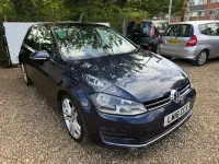 Used VW Golf VII GT 2016 Blue Hatchback