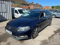 Used VW Passat Sport 138 HP (101 kW) 2012 Blue Estate