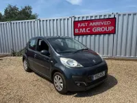 Used Peugeot 107 Active 68 HP (50 kW) 2012 Grey Hatchback