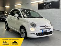 Used Fiat 500 Lounge 69 HP (50 kW) 2016 White Hatchback
