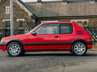 Used Peugeot 205 GTi 130 HP (95 kW) 1990 Red Hatchback