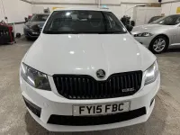 Used Skoda Octavia vRS 2015 White Estate