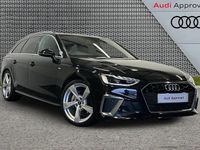 Used Audi A4 S-Line 200 HP (147 kW) 2024 Black Estate