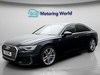 Begagnad Audi A6 S-Line 299 HK (219 kW) 2020 Blå Sedan