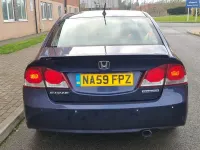 Begagnad Honda Civic ES 110 HK (80 kW) 2009 Blå Sedan