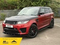 Used Land Rover Range Rover Sport Autobiography Dynamic 510 HP (375 kW) 2014 Red SUV