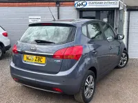 Used Kia Venga 89 HP (65 kW) 2016 Blue Hatchback