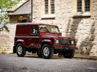 Used Land Rover Defender 2000 Red SUV