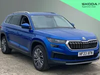 Used Skoda Kodiaq SE L Executive 150 HP (110 kW) 2023 Blue SUV