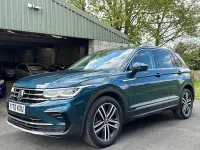 Used VW Tiguan Elegance 150 HP (110 kW) 2021 Blue SUV