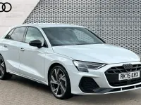 Used Audi A3 Black Edition 150 HP (110 kW) 2025 White