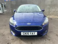 Used Ford Focus Zetec 2015 Blue Hatchback