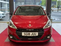 Used Peugeot 208 GT-line 110 HP (80 kW) 2018 Red Hatchback