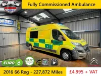 Used Citroën Relay 130 HP (95 kW) 2016 Yellow Van