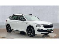 Used Skoda Kamiq Monte Carlo 150 HP (110 kW) 2025 Moon white metallic SUV