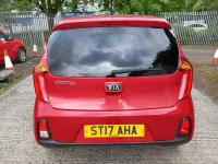 Used Kia Picanto 84 HP (61 kW) 2017 Red Hatchback