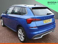 Used Skoda 110 R SE L Executive 81 HP (59 kW) 2022 Race blue metallic Estate