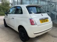 Used Fiat 500 S 85 HP (62 kW) 2012 White Hatchback