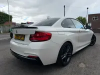 Usado BMW 220 M Sport 190 CV (139 kW) 2015 Blanco Coupe