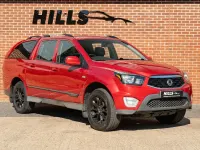 Used SsangYong Musso 181 HP (133 kW) 2018 Red Pickup