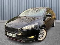 Used Ford Focus Zetec 2015 Black Hatchback
