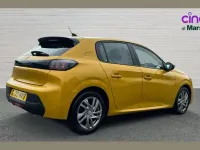 Used Peugeot 208 Active 75 HP (55 kW) 2020 Yellow Hatchback