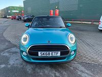 Begagnad Mini Cooper Cabriolet 2018 Turkos Cab